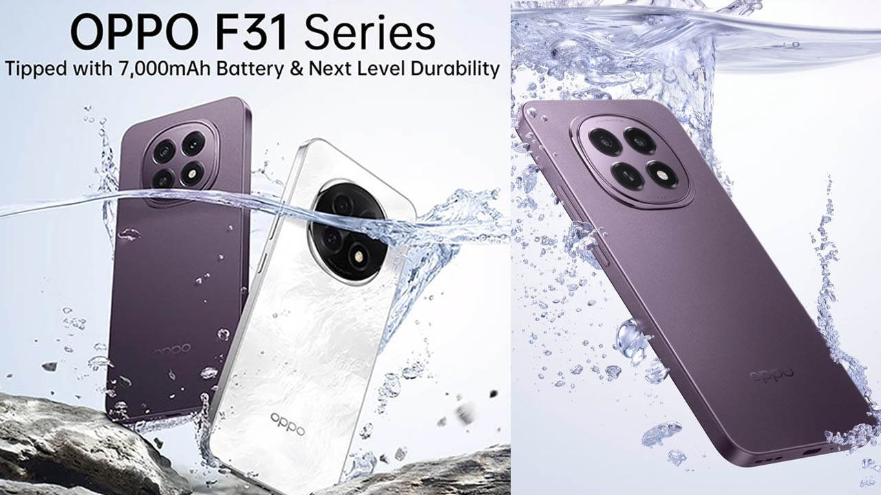 OPPO F31, OPPO F31Pro और OPPO F31 Pro+ स्मार्टफोन
